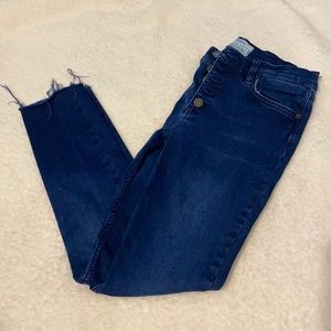 Free People Women’s Denim skinny Jeans..Blue Sz 27